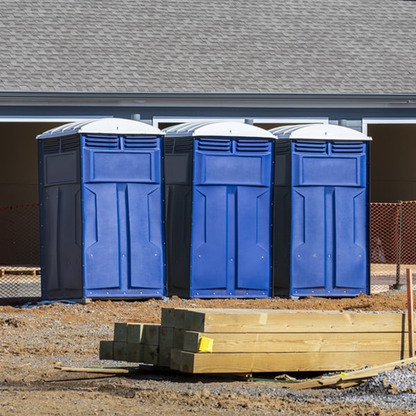 are there any restrictions on where i can place the porta potties during my rental period in Hockessin